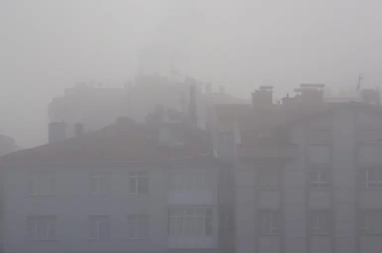 Konya'da yoğun sis etkili oluyor