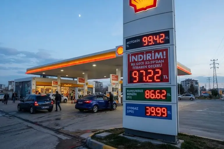 Konya'da Motorine İndirim Geliyor: Tabelalar Bu Gece Değişiyor