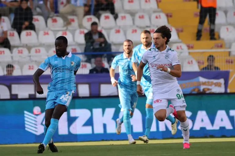 Konyaspor ilk yarıyı geride kapattı