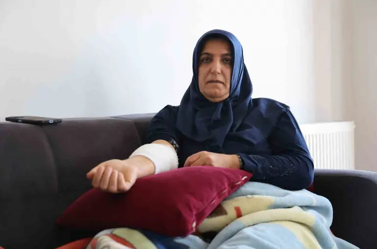 Köpek saldırısına uğrayıp yaralanan kadın o anları anlattı
