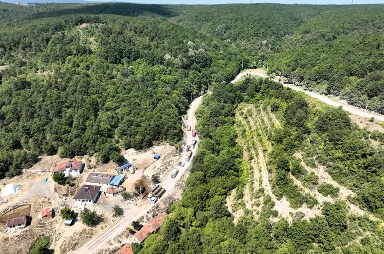 Körfez Asri Mezarlığı’na ulaşım yolu yenileniyor
