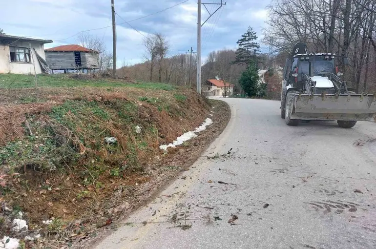 Köylerde alt yapı ve drenaj çalışmaları sürüyor
