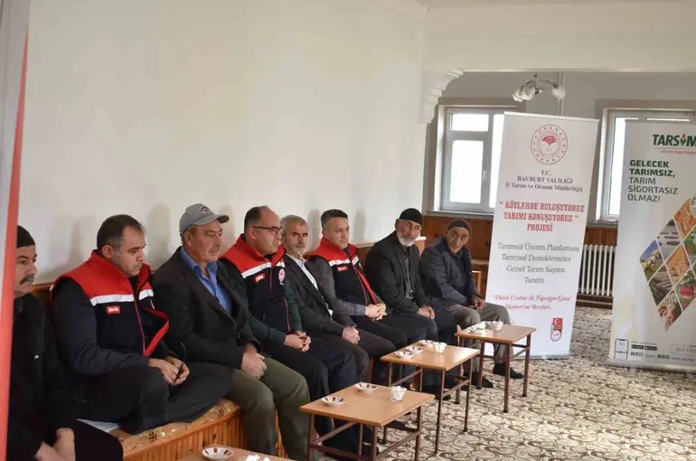 ‘Köylerde Buluşuyoruz, Tarımı Konuşuyoruz’ projesi kapsamında üreticilerle buluşmalar devam ediyor
