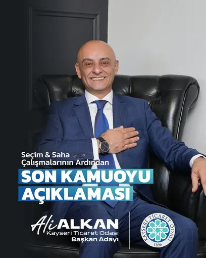 KTO Başkan Adayı Alkan: "Gücümüze güç katan her bir kardeşime teşekkür ediyorum"
