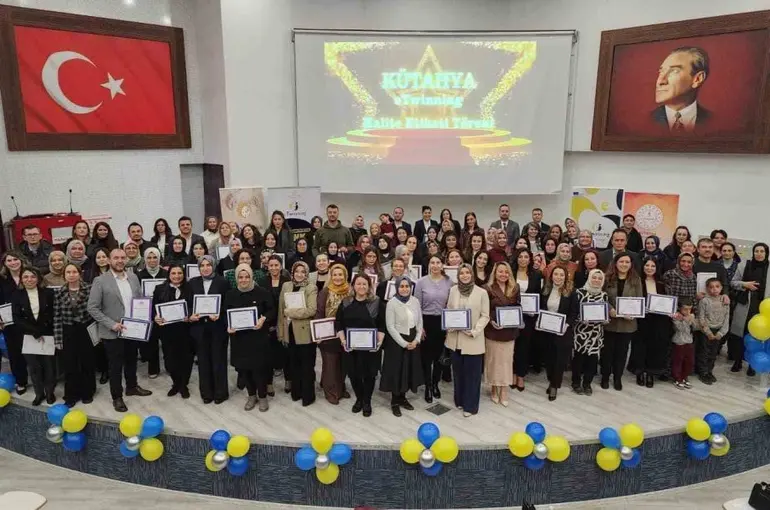 Kütahya’da eTwinning başarı ödül töreni düzenlendi
