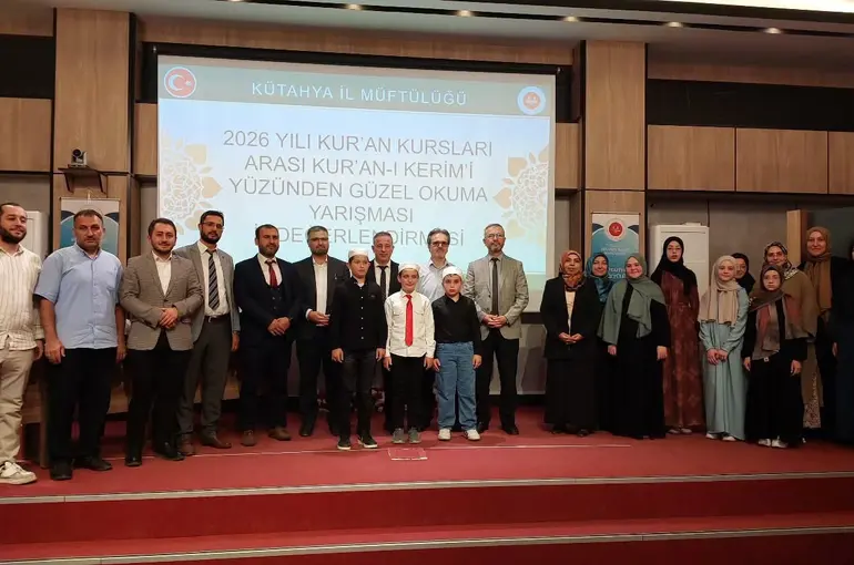 Kütahya’da ’Kur’an-ı Kerim’i Güzel Okuma Yarışması’ düzenlendi
