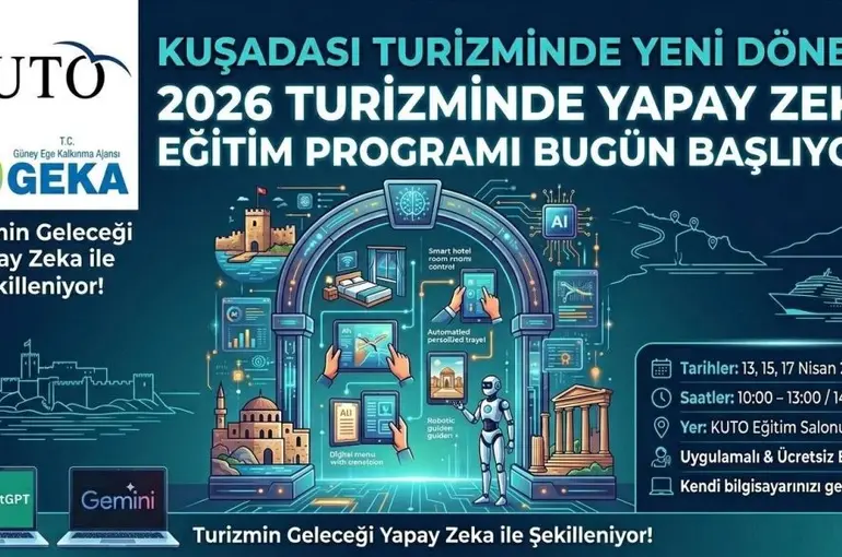 KUTO’da Yapay Zeka Eğitimi bugün başlıyor
