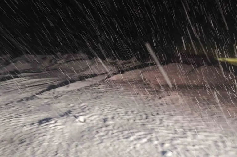 Malatya’da kırsal bölgeler kar altında
