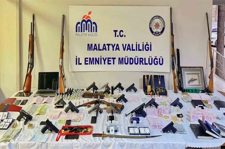 Malatya’da tefecilik ve kumar operasyonu: 31 gözaltı
