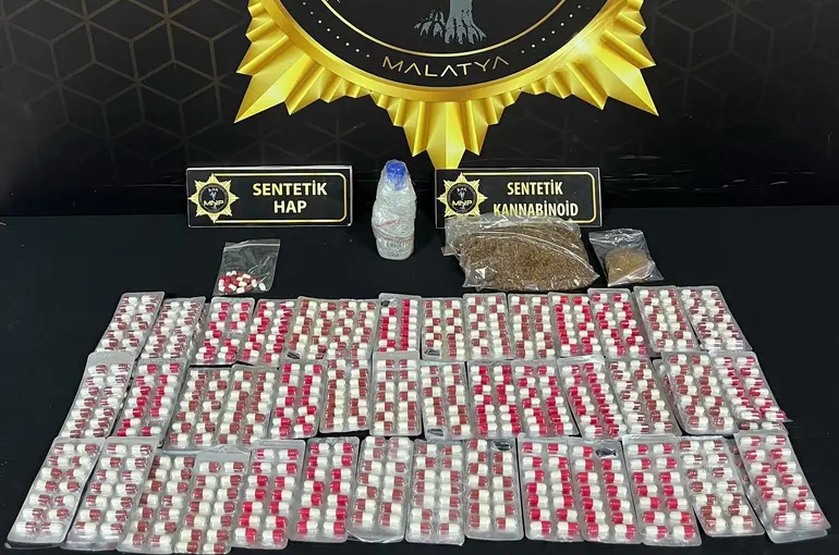 Malatya’da uyuşturucu operasyonunda 2 tutuklama
