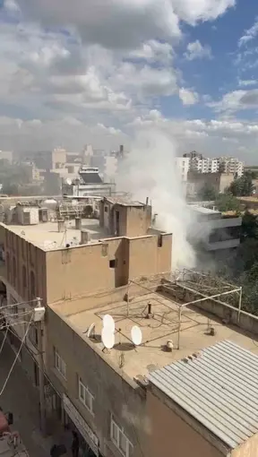 Mardin’de binada çıkan yangın söndürüldü
