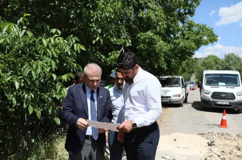 Mardin’de yaklaşık 40 yıllık ana isale hattı yenileniyor
