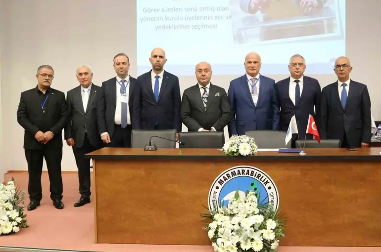 Marmarabirlik’te yeni dönem: Ali Yıldız ve ekibi 4 yıllığına göreve seçildi
