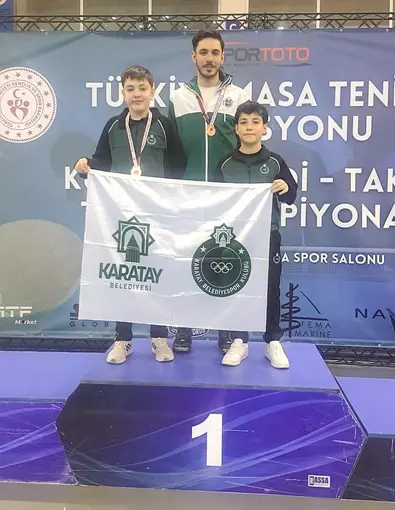 Masa tenisi ve halterde Karatay rüzgarı