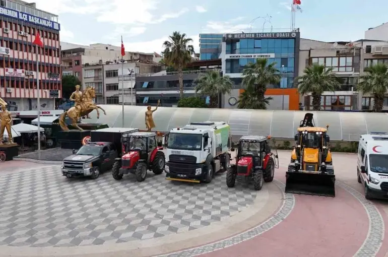 Menemen Belediyesi, araç filosunu büyütüyor
