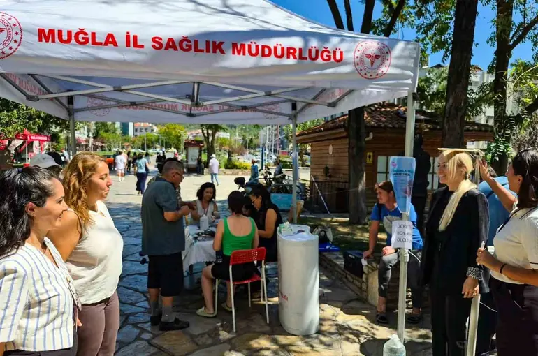Menteşe’de Halk Sağlığı Haftası etkinliği
