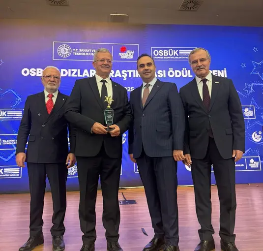 Mersin OSB’ye ’En çok katkı veren OSB’ ödülü
