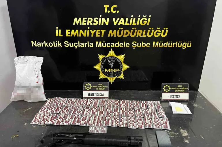 Mersin’de uyuşturucu operasyonu: 2 tutuklama
