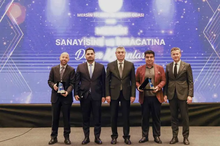 Mersin’in üretim ve ihracat başarısı taçlandırıldı
