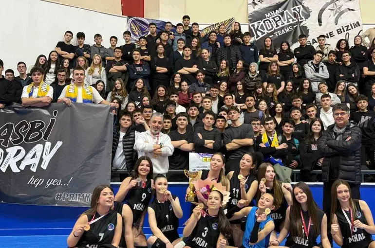 MHAL’in altın kızları voleybol ’da şampiyon
