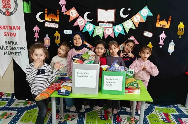 Minik kalplerden büyük dayanışma
