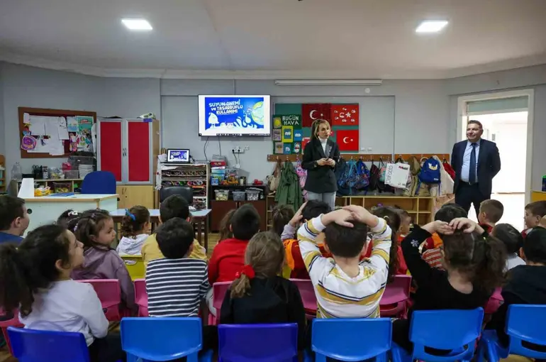 Minik öğrenciler ‘Su Müfettişi’ ilan edildi
