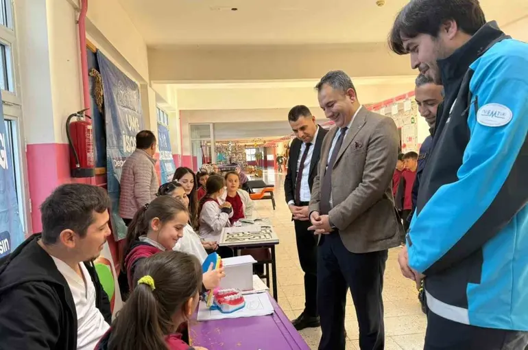 Miniklere sağlıklı gelecek dersi
