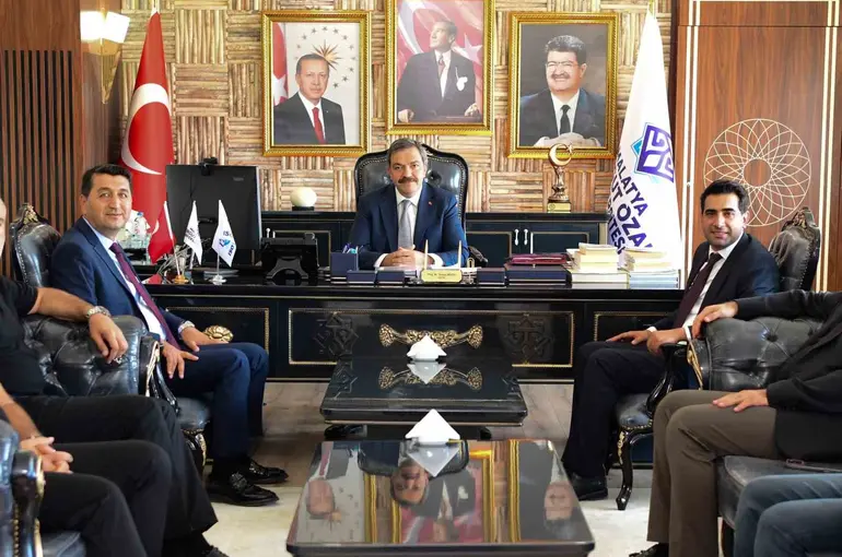 MTSO Başkan Adayı Boyraz’dan Turgut Özal Üniversitesi’ne ziyaret
