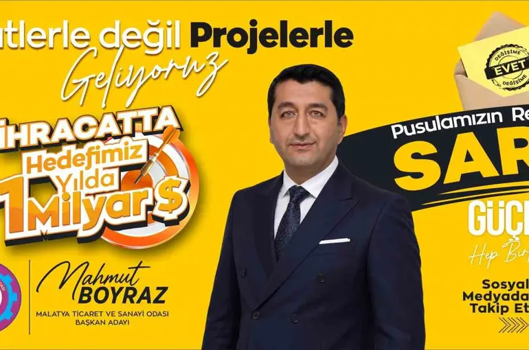 MTSO Başkan Adayı Boyraz’ın pusula rengi belli oldu
