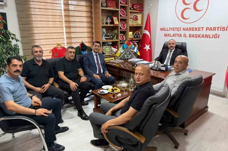 MTSO Başkan adayı Mahmut Boyraz’dan MHP teşkilatına hayırlı olsun ziyareti
