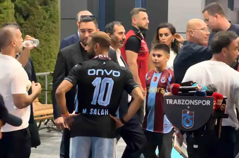 Muhammed Salah, Trabzon’da
