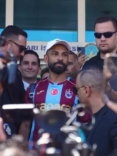 Muhammed Salah, Trabzonspor için İstanbul’da
