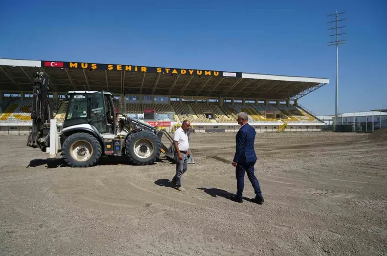 Muş Şehir Stadı’na 59 milyon liralık dev yatırım
