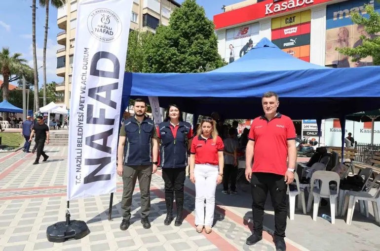 NAFAD standına vatandaşlar ilgi gösterdi

