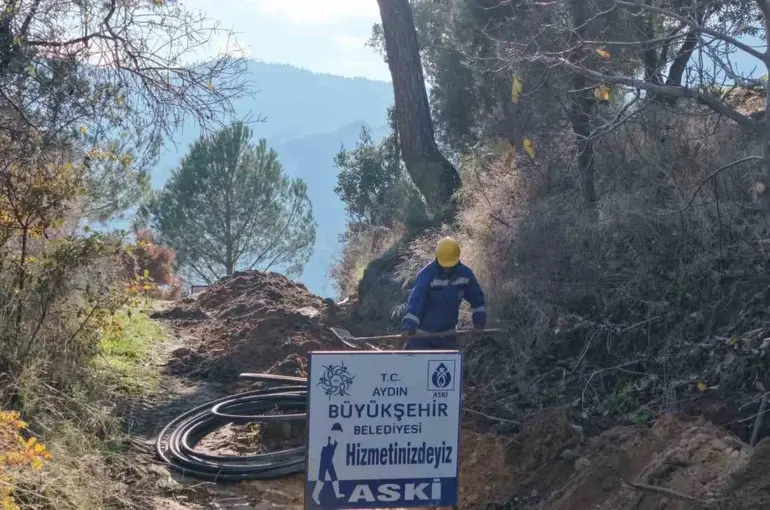 Nazilli ve Bozdoğan’da altyapı çalışmaları sürüyor
