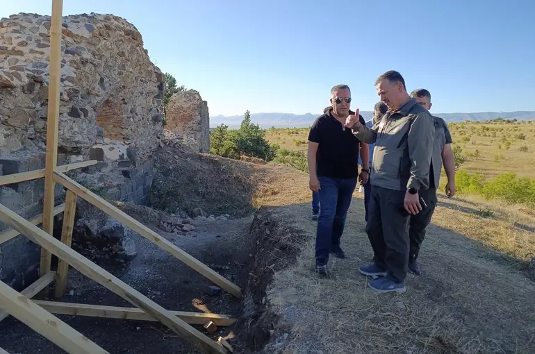 Nene Hatun Tarihi Millî Parkı’ndaki restorasyon sürüyor
