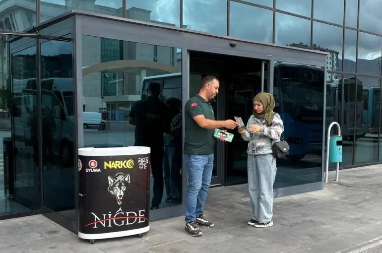 Niğde’de 778 kişiye narkotik bilgilendirmesi
