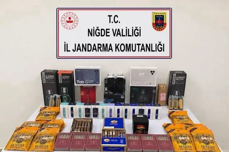 Niğde'de Kaçak Ürün Operasyonu
