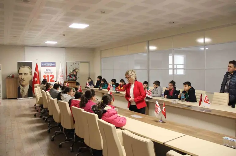 Öğrenciler 112’yi öğrendi
