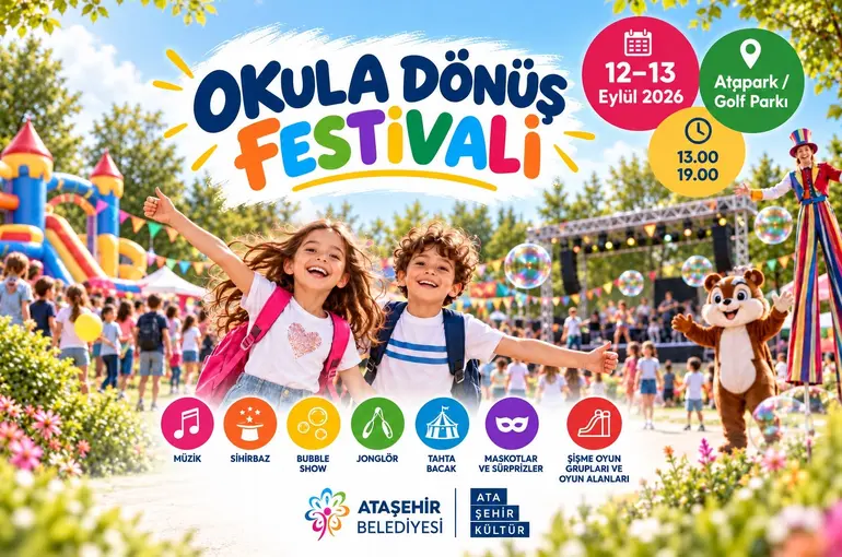 Öğrenciler yeni döneme "Okula Dönüş Festivali" ile merhaba diyecek
