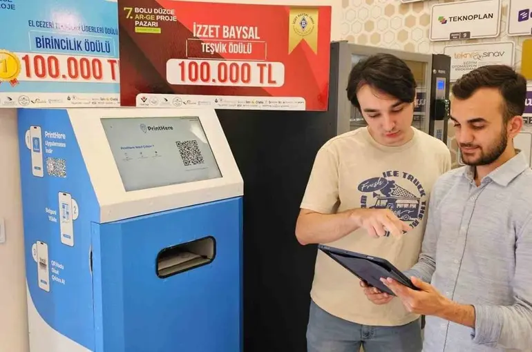 Öğrencilerin işi "PrintHere" ile kolaylaşacak
