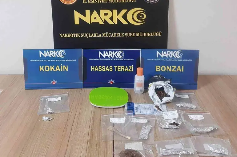 Ordu’da uyuşturucu operasyonlarında 5 tutuklama
