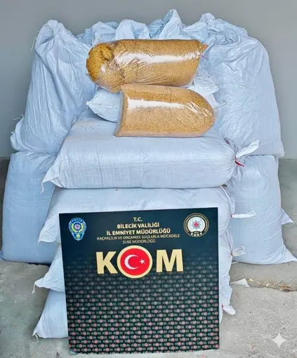 Osmaneli’de kaçak tütün operasyonu
