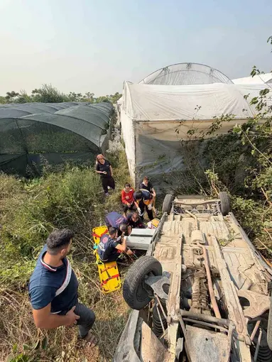Osmaniye’de otomobil takla attı: 3 yaralı
