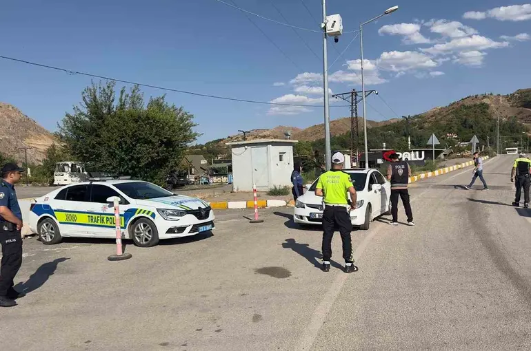 Palu Emniyet Müdürlüğü’nden huzur ve güven uygulaması
