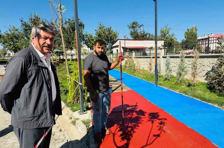 Patnos’ta park yenilendi
