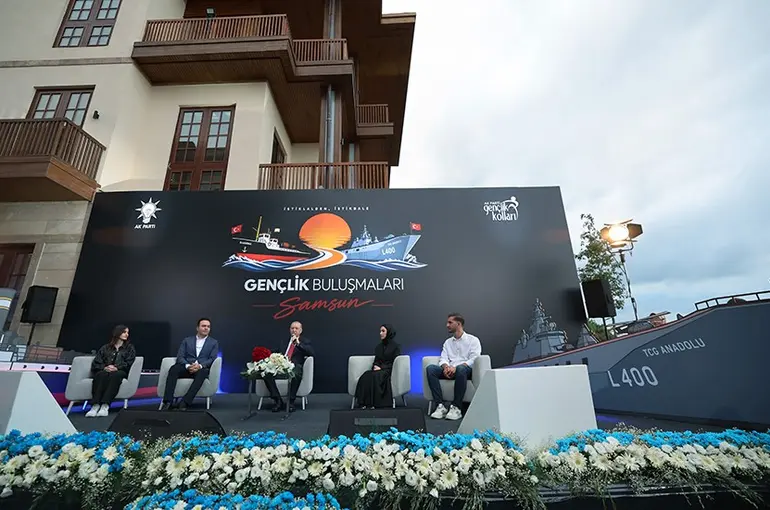Petek Genç, Cumhurbaşkanı Erdoğan’ı ağırladı
