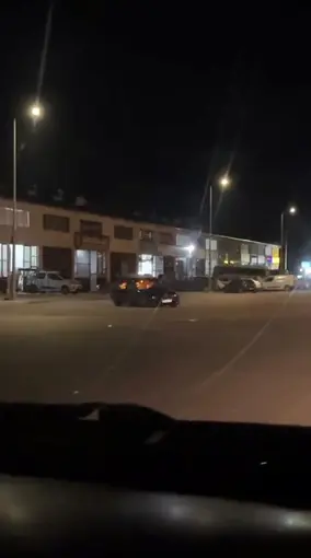 Polis aracının önünde drift attı, faturası ağır oldu
