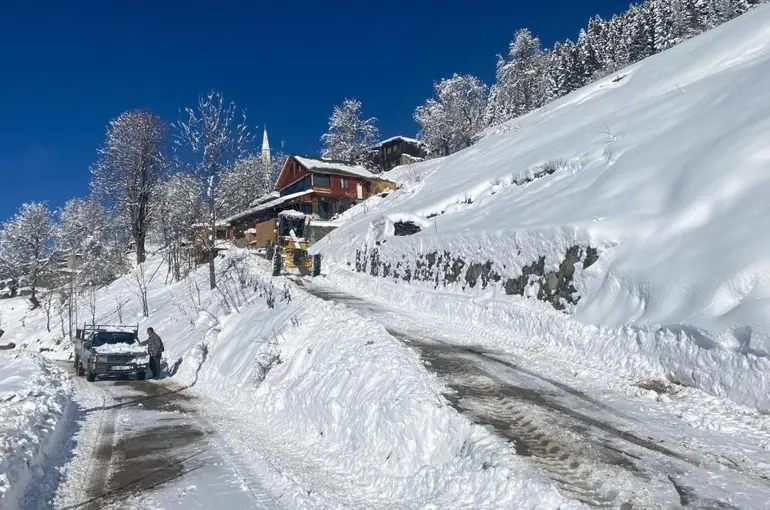 Rize’de 131 köy yolu ulaşıma açıldı
