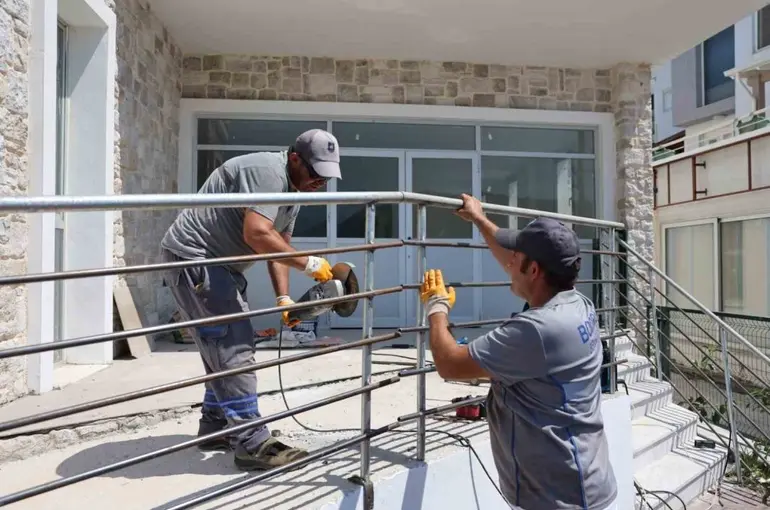 Saadet Canbaz Anaokulu’nda son dokunuşlar

